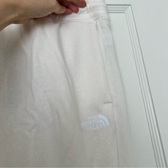 The North Face Half Dome Fleece Womens Sweatpants White Cream Size XXLARGE NWT - Picture 5 of 8